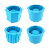 DIY Planter Pot Mold Cylinder Resin Mold Round Flower Pot Molds Pen Holder