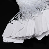 M2EA 500 Pcs Label Tags String Watch Jewelry Clothing Display Merchandise Tags