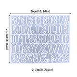Alphabet Resin Mold Leopard Alphanumeric for Earrings Making