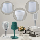 Crystal Table Lamp Epoxy Resin Mold Touch Sensor Desk Lamp