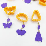 Polymer Clay Earring Cutters Set 25 Styles Clay Jewelry Making Tools