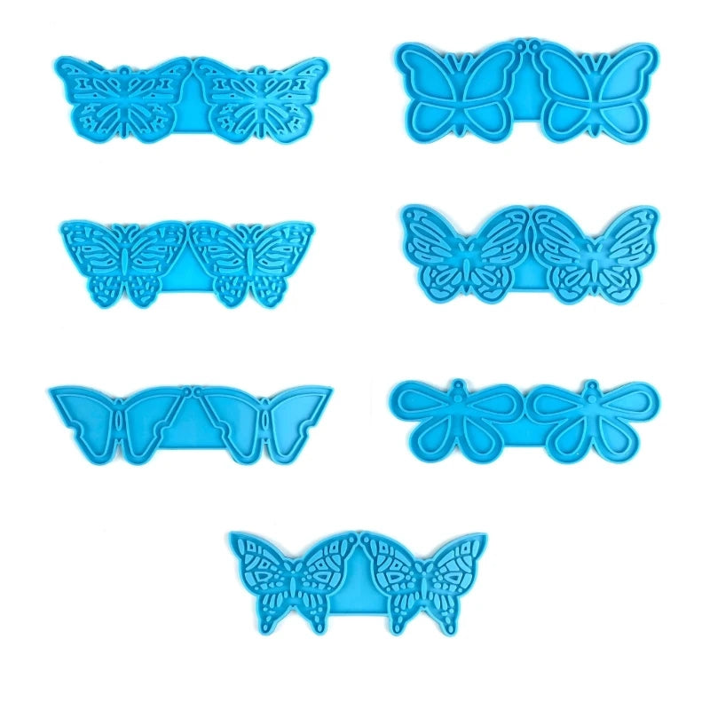 M2EA Butterfly Earring & Keychain Resin Molds