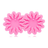 Sun Flower Ear Studs Epoxy Resin Mold for DIY Jewelry Making