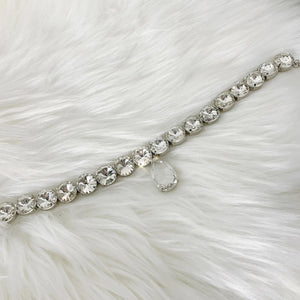M2EA Geometric Rhinestones Choker Necklace