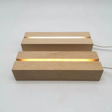 LED Crystal Display Base Stand for 3D Crystals Art