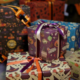 Halloween Wrapping Paper Gift Present Bag Wrap Decoration