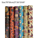 Halloween Wrapping Paper Gift Present Bag Wrap Decoration