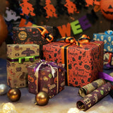 Halloween Wrapping Paper Gift Present Bag Wrap Decoration