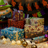 Halloween Wrapping Paper Gift Present Bag Wrap Decoration
