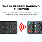 M5 Bluetooth 5.2 Air Remote Control for Smart TV Box TV Projector PC