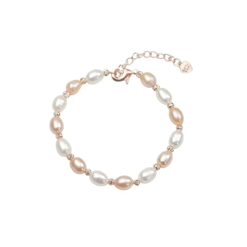 4-5mm A+ Freshwater Pearl Bracelet for Girls