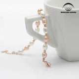4-5mm A+ Freshwater Pearl Bracelet for Girls