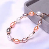 4-5mm A+ Freshwater Pearl Bracelet for Girls