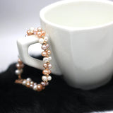 A+ Freshwater Pearl Beaded Girl's Bracelet 4-5mm