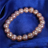 Pink Freshwater Pearl Bracelet 8-9mm Beaded