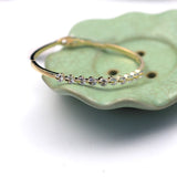 CZ Women Bracelet 2 Color Options Easy Open