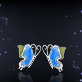 Small Butterfly S925 Stud Earrings
