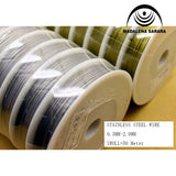 Stainless Steel Wire 0.3-2.0mm For Jewelry Making 50m
