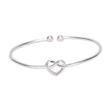 Sterling Silver 925 Heart Pop Girl Bracelet