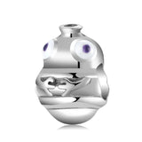 925 Silver Monster Beads Small Jewelry for Necklace Bracelet