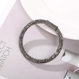 Crystal Magnet Buckle Bracelet for Women