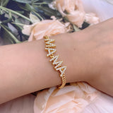 MAMA Bracelets Personalized Stainless Steel Hand Bracelets Gift