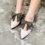 Rhinestone Bowknot Charm Anklets Bracelet Women Foot Jewelry