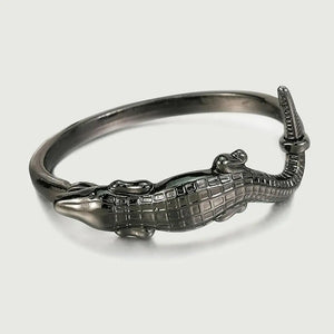 Ancient Alloy Crocodile Bracelets Cuff Statement Bangle