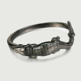 Ancient Alloy Crocodile Bracelets Cuff Statement Bangle