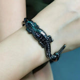 Ancient Alloy Crocodile Bracelets Cuff Statement Bangle