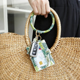 Bohemia PU Leather Keychain with Tassel Bracelet