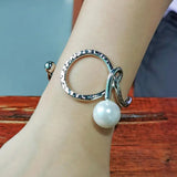 Wave Curve Metal Bracelet Bangle Charm Jewelry Party