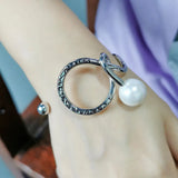 Wave Curve Metal Bracelet Bangle Charm Jewelry Party