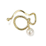 Wave Curve Metal Bracelet Bangle Charm Jewelry Party