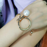 Wave Curve Metal Bracelet Bangle Charm Jewelry Party
