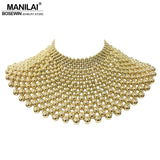 Indian Jewelry Beaded Statement Necklaces For Women