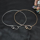 Geometric Alloy Collar Choker Necklace Women Accessories Charm Torques