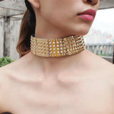 Vintage Leather Necklaces Choker Necklaces Adjustable