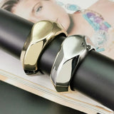 Irregular Zinc Alloy Bracelets Cuff Bangles For Women