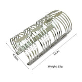 Big Hollow Alloy Cuff Bangles Women Party Bracelets