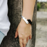 Mixed Alloy Cuff Bracelet Metal Bangle Gift