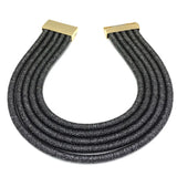 Multilayer Chokers Necklaces Chunky Collar Statement Necklace