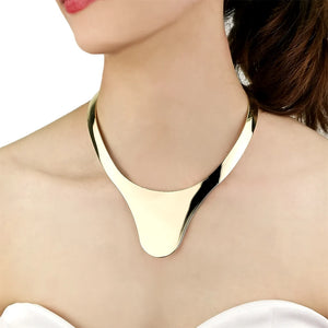 Punk Metal Torques Choker Necklaces Women Jewelry