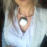 Punk Women Collar Choker Necklace Metal Pendants Statement Necklaces