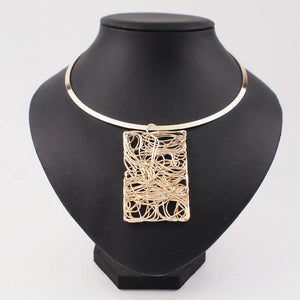 Torques Choker Necklace Statement Pendants Collar Jewelry Punk