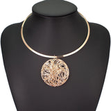 Torques Choker Necklace Statement Pendants Collar Jewelry Punk