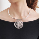 Torques Choker Necklace Statement Pendants Collar Jewelry Punk