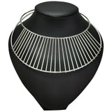 Indian Metal Torques Neck Bib Choker Necklace Statement Jewelry