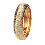 Rough Surface Metal Bangles Bracelets Punk Statement Cuff Bracelets