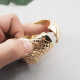 Geometric Alloy Statement Cuff Bracelet Square Glass Bangles Party Jewelry